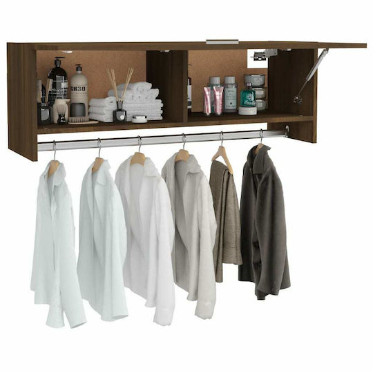 vidaXL Cabinet de baie L100xA32.5xÎ35cm Stejar