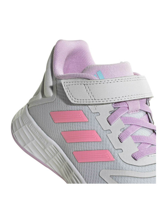 Duramo Duramo 10 El K Kinder Sportschuhe Laufen mit Bügel- und Schleifenverschluss Gray