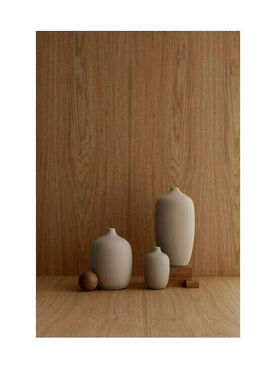 Blomus Βază decorativă Ceramică Ceola στο χρώμα της Άμμου 8x8x13cm 1buc