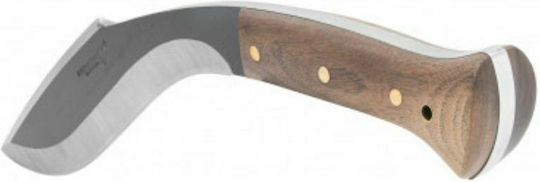 United Cutlery Bushmaster Backcountry Kukri Καφέ σε Δερμάτινη Θήκη