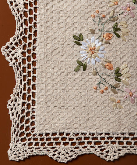 Silk Fashion Ράνερ 3509 Πλεκτό Εκρού 40x90εκ. Silk Fashion Ράνερ 3509 Πλεκτό Εκρού 40x90εκ.
