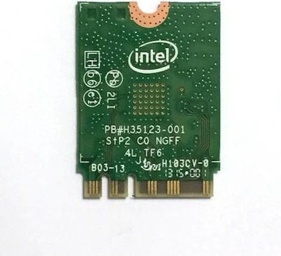 Intel Dual Band Wireless-AC 7265 2x2 AC + BT M.2 M.2 Ασύρματη Κάρτα Δικτύου Wi‑Fi 5 (867Mbps) Μini PCI-e
