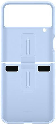 Samsung Silicone Cover with Ring Back Cover Silicone Blue (Galaxy Z Flip4)