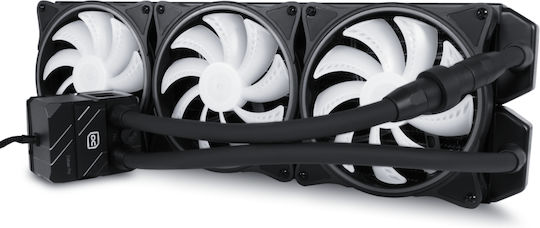 Alphacool Eisbaer Pro Aurora 420 Υδρόψυξη AIO CPU με 3 Ανεμιστήρες 140mm και RGB Φωτισμό