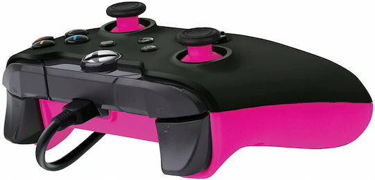 PDP 049-012-GP Wired Gamepad for PC Xbox One Xbox Series Pink/Black