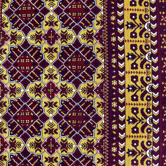 Saray Home Traditional Сет Спалня килими Бордо L0270-SET 3бр