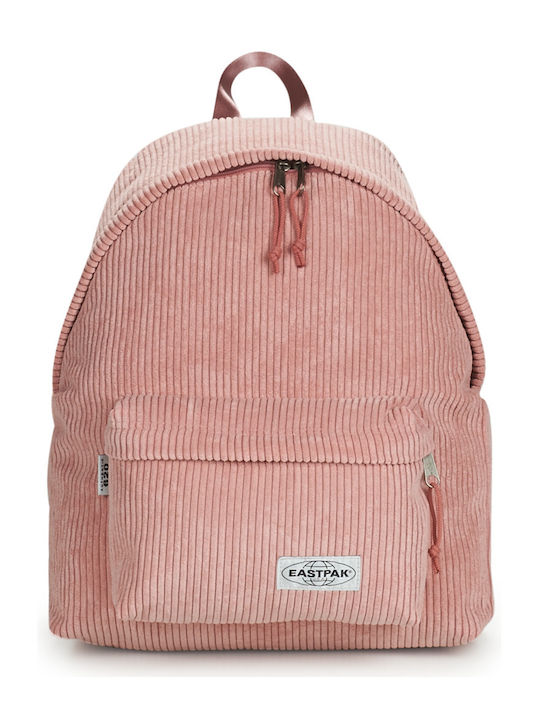 Eastpak Padded Large Velour School Bag Backpack Junior High-High School in Pink color 26.5lt