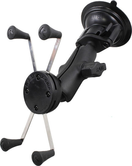 RAM Mount X-Grip Large Auto Handyhalterung mit verstellbaren Haken Schwarz