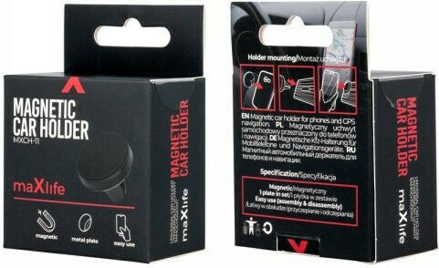 Maxlife Maxlife MXCH-11 Car Mobile Mount with Magnet Black