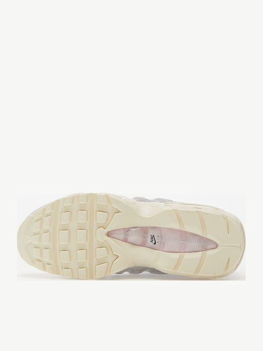 Air Max 95 Men's Sneakers Gray Fog / Pink Foam - Coconut Milk