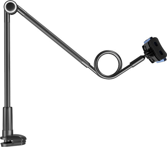 Wozinsky Holder Long Flexible Бюрото за мобилен телефон в Черен цвят
