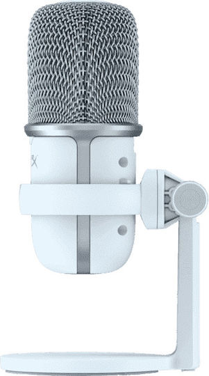 HyperX HyperX SoloCast Кондензаторен Микрофон USB Настолен в White Цвят