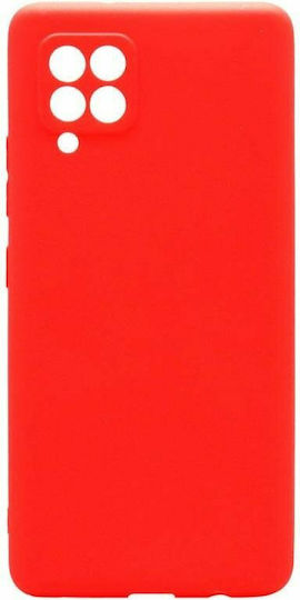 iNOS Soft TPU Back Cover Silicone Red (Galaxy A42)