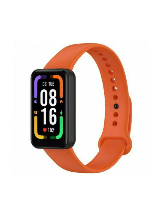 Λουράκι Σιλικόνης Πορτοκαλί (Redmi Smart Band Pro)
