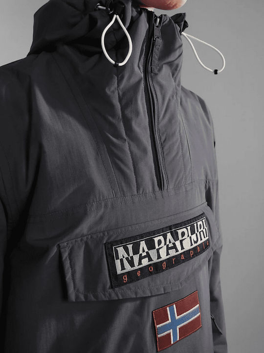 Rainforest Pocket 2 Winter Jacke Wasserdicht und Winddicht Grey