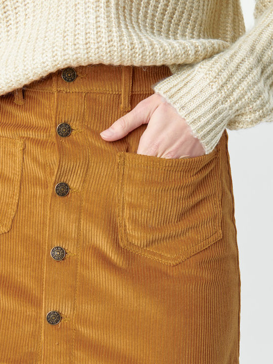 Amazing Mini Skirt Tabac Brown