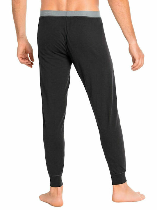 Odlo Natural Warm Thermal Pantaloni termici pentru bărbați Negru