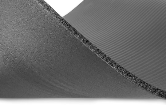 AMILA Exercise Mat Gray with Carry Strap (142x60x1.2cm)