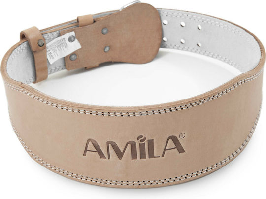 AMILA Leather Back Weight Lifting Belt