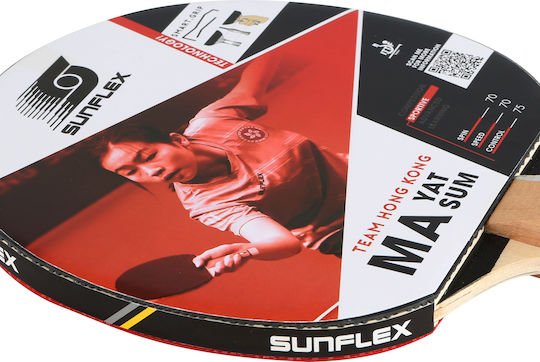 Sunflex Mat Yat Sum Tischtennisschläger für Anfänger