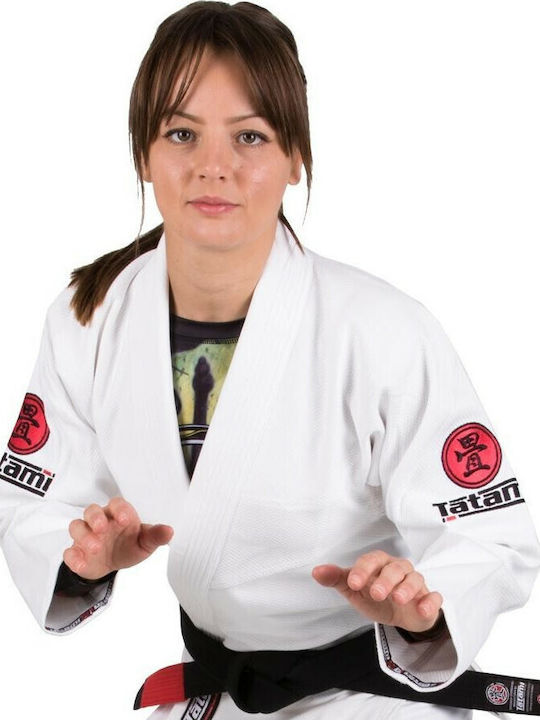 Tatami Fightwear Brazilian Tatami Nova Minimo Gi 2.0 Γυναικεία Στολή Brazilian Jiu Jitsu Λευκή