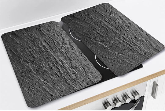 Wenko Lavagna Защитни Капаци За Котлони От Стъкло Slate 30x52cm 2бр