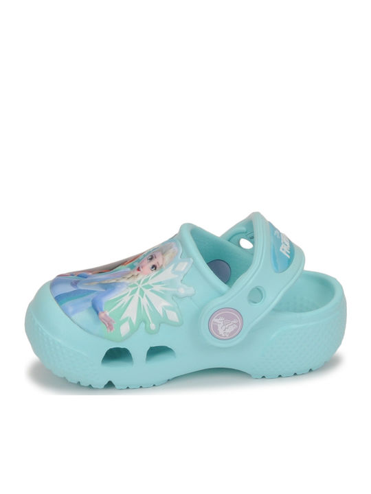 Frozen Children's Anatomical Beach Shoes Light Blue