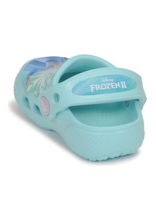 Frozen Children's Anatomical Beach Shoes Light Blue