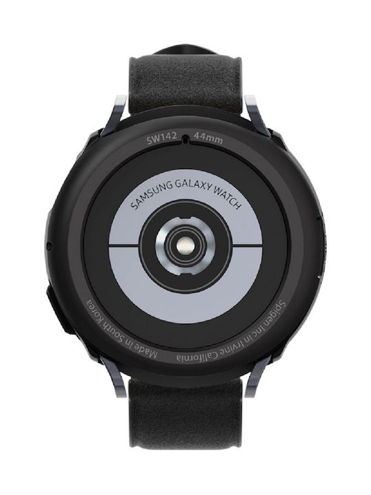 Spigen Liquid Air Carcasă de Silicon în culoarea Negru pentru Samsung Galaxy Watch 4 44mm