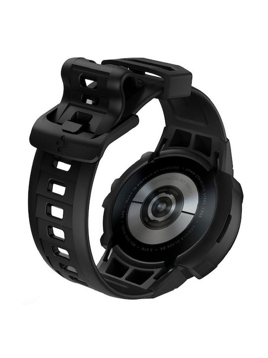 Spigen Rugged Armor Pro Θήκη Σιλικόνης Charcoal Grey για το Galaxy Watch 4 / 5 44mm