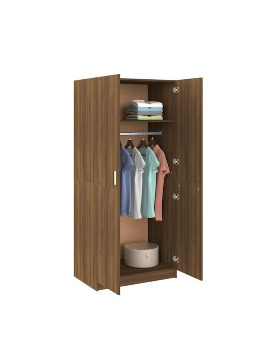 Doppeltür Kleiderschrank 80x52x180cm