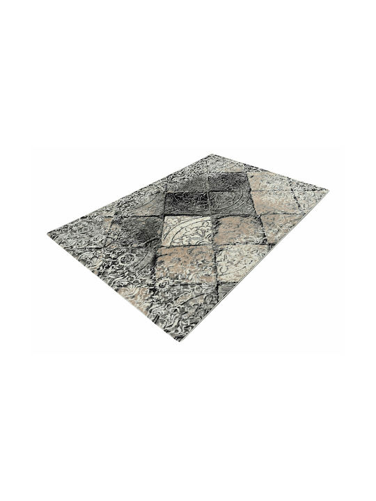 Estia 378 Rug Rectangular Grey