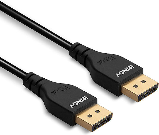 Lindy Kabel DisplayPort-Stecker - DisplayPort-Stecker 3m Schwarz (36463)