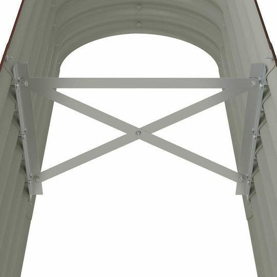 vidaXL Planter Box Metal Maro 152x40x36cm.