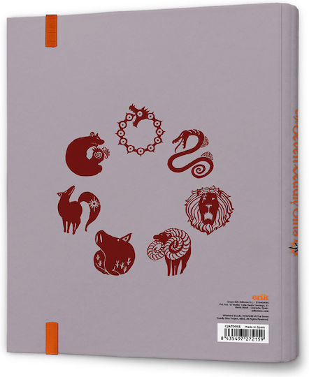 Grupo Erik Ντοσιέ με 2 Κρίκους για Χαρτί A4 Πολύχρωμο The Seven Deadly Sins