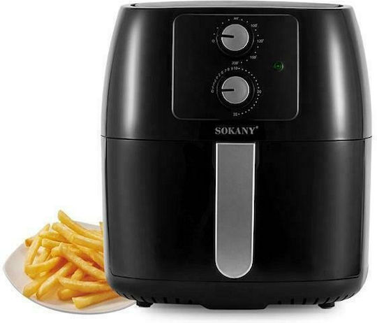 Sokany Air Fryer με Wi-Fi 5lt Μαύρο SK-8017