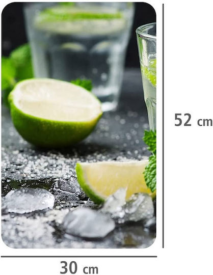 Wenko Mojito Προστατευτικά Καλύμματα Εστίας από Γυαλί 30x52cm 2τμχ