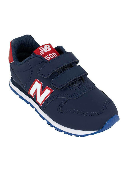 500 Classics Kids Sneakers with Scratch Blue