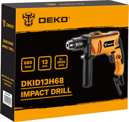 Deko DKID13H68 Schlag Bohrer 680W