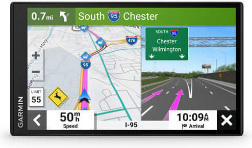 Garmin 7" Display GPS Device DriveSmart 76 MT-D with Bluetooth / USB and Card Slot