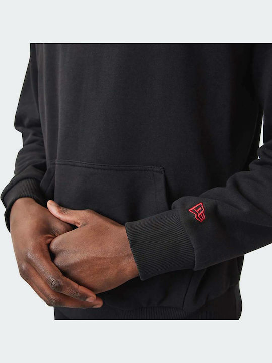 Chicago Bulls Sweatshirt mit Kapuze Schwarz