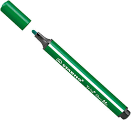 Stabilo Trio Scribbi Green Drawing Marker Thin
