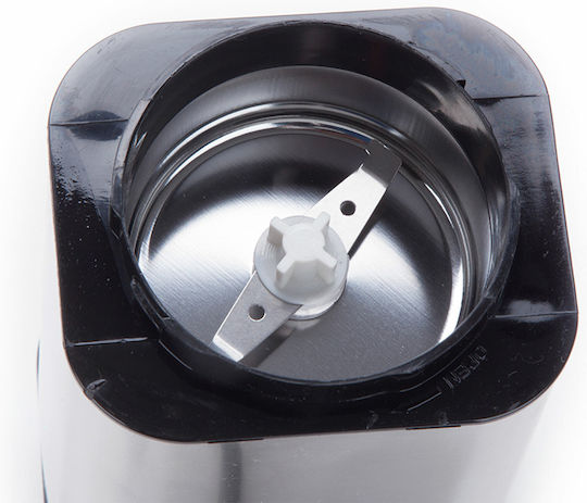 Bella Cucina Electric Coffee Grinder 160W for 55gr Beans Silver