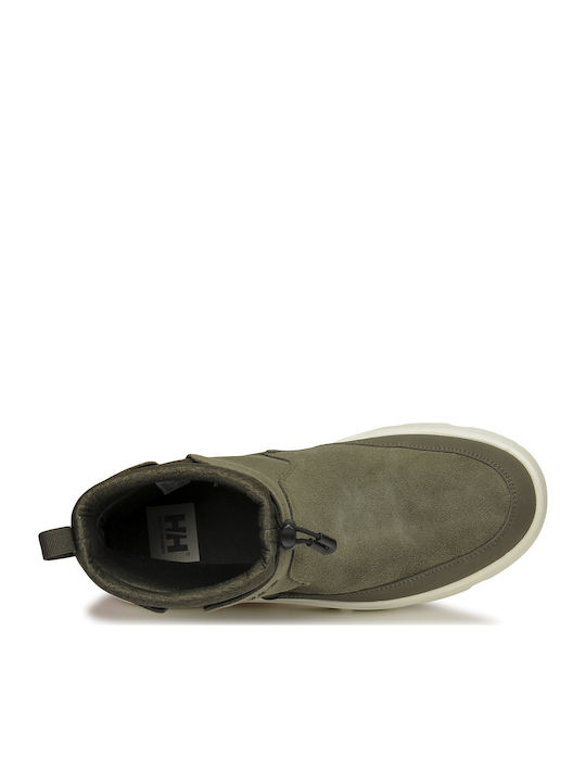 Adore Suede Γυναικεία Μποτάκια Χακί