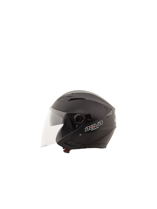 Nova Racing N211 Jet Helmet ECE 22.05 1250gr Black Matt