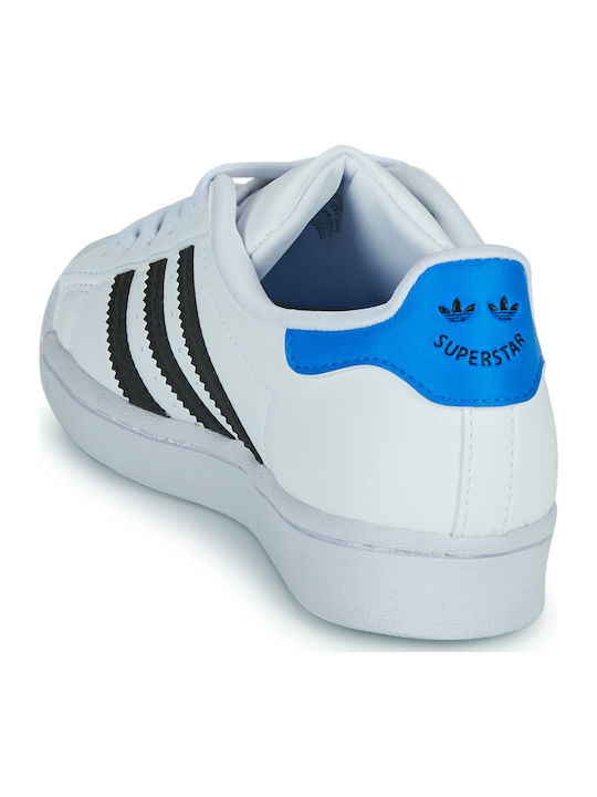 Superstar Superstar J Kids Sneakers Cloud White / Core Black / Blue Rush