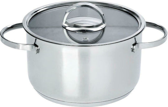 Cryspo Trio Superior Βαθιά Ανοξείδωτη Κατσαρόλα 3.6lt / 20cm