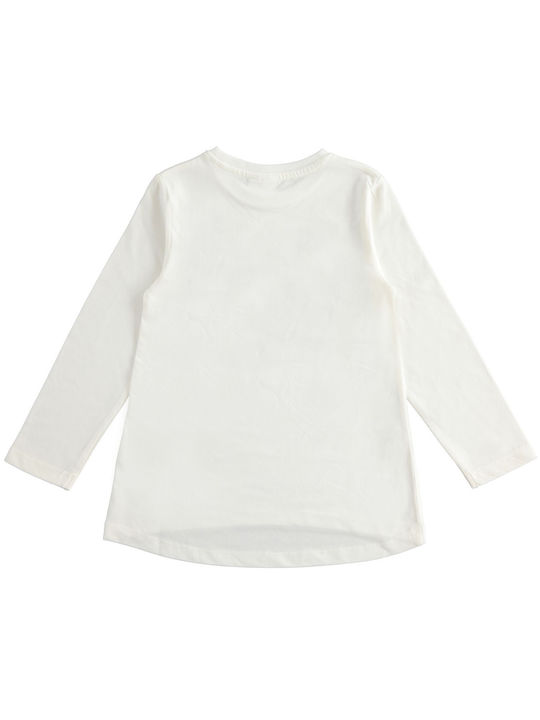 iDO Kids Blouse Long Sleeve White