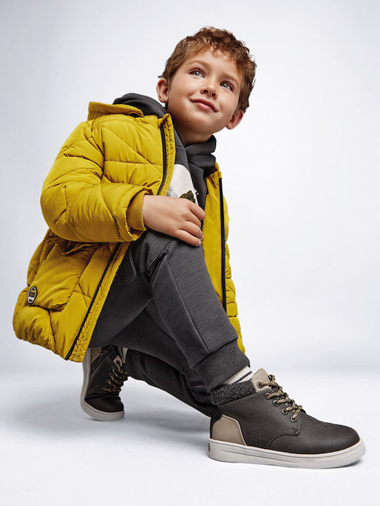 Kinderstiefeletten mit Reißverschluss Gray
