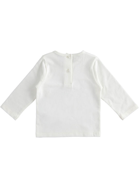 iDO Kids Blouse Long Sleeve White